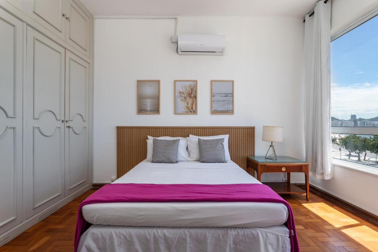 Apartamento Sofisticado Em Copacabana - Vista Para Praia - A403 Z3 Río de Janeiro Exterior foto