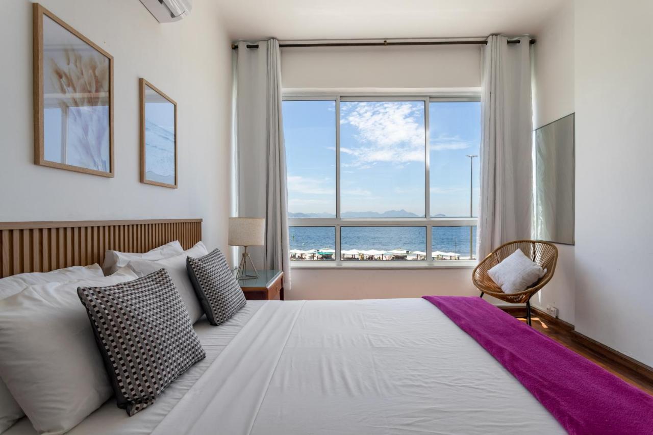 Apartamento Sofisticado Em Copacabana - Vista Para Praia - A403 Z3 Río de Janeiro Exterior foto