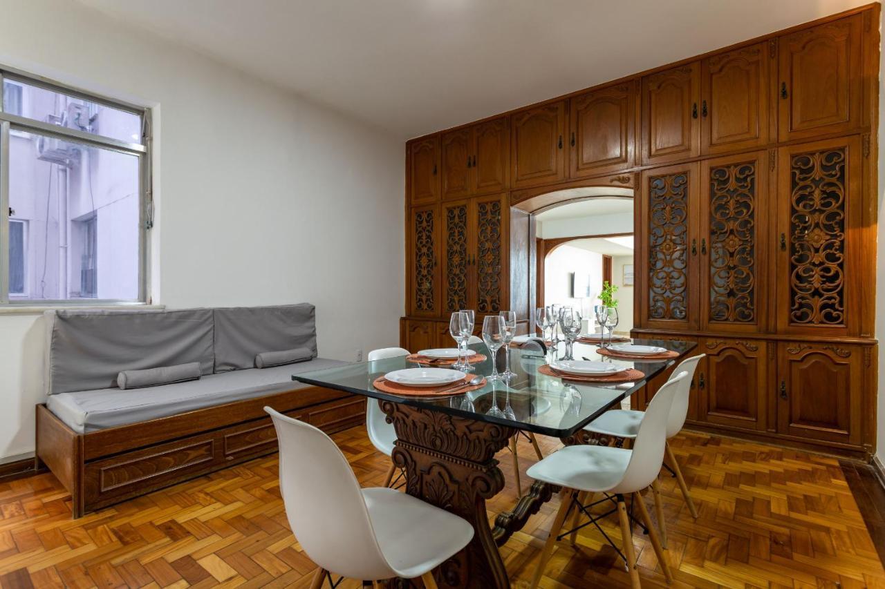 Apartamento Sofisticado Em Copacabana - Vista Para Praia - A403 Z3 Río de Janeiro Exterior foto