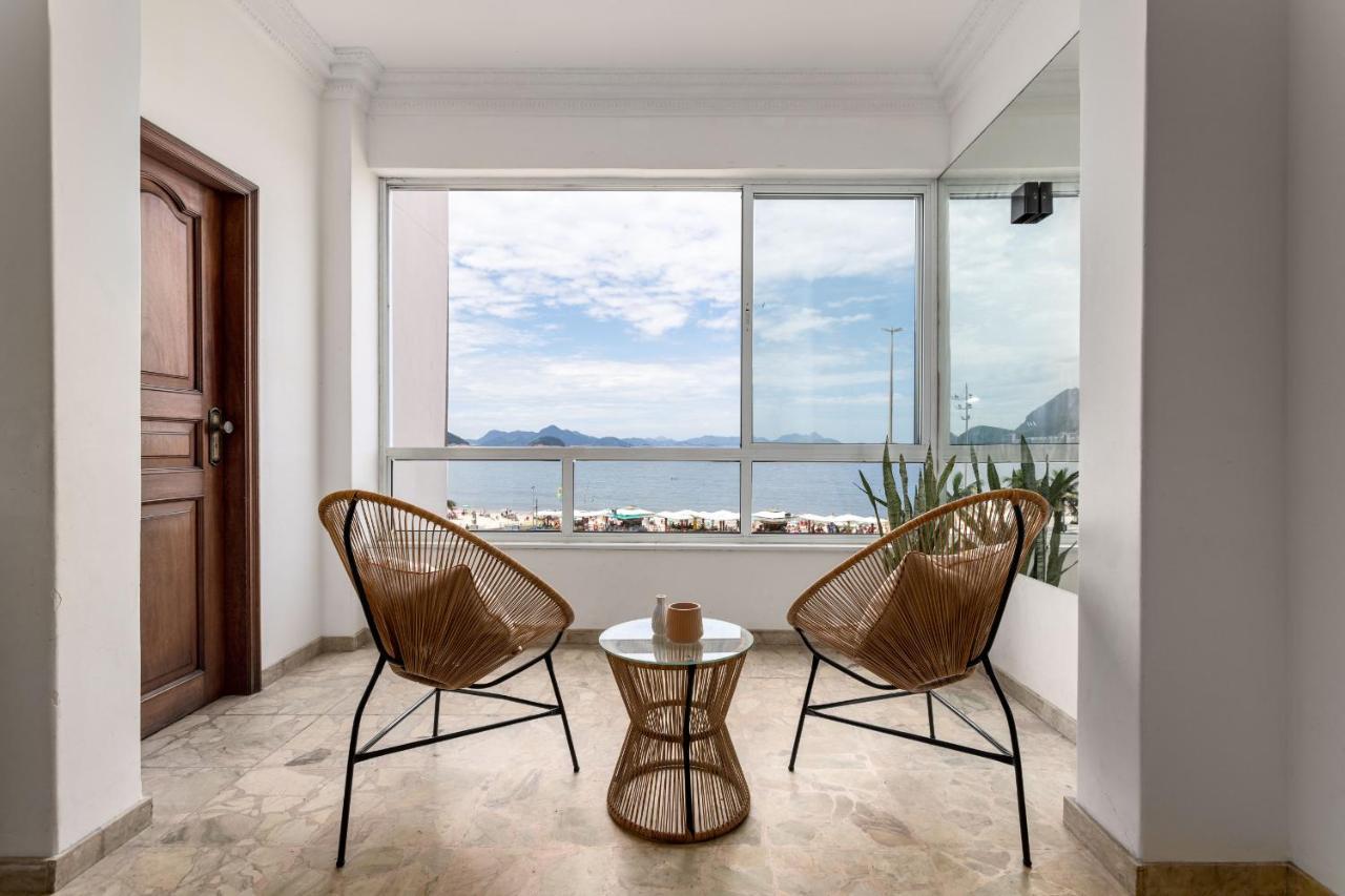 Apartamento Sofisticado Em Copacabana - Vista Para Praia - A403 Z3 Río de Janeiro Exterior foto
