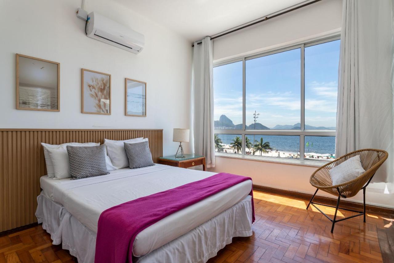 Apartamento Sofisticado Em Copacabana - Vista Para Praia - A403 Z3 Río de Janeiro Exterior foto